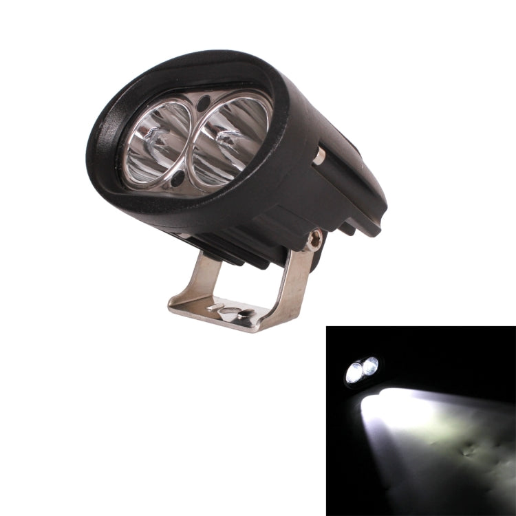 DC 9-32V 20W 2000LM 6500K IP68 Waterproof Vehicle Car Boat Marine External Work Lights Emergency Lights 30 Degrees Spot Light LED Car Bulbs with 2 Intense CREE LED Lights(White Light) - Work Lights by buy2fix | Online Shopping UK | buy2fix