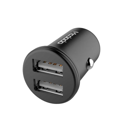 Mcdodo CC-3851 Dual USB Ports Smart Car Charger, For iPhone, iPad, Samsung, HTC, Sony, LG, Huawei, Lenovo, and other Smartphones or Tablet(Black) - Car Charger by Mcdodo | Online Shopping UK | buy2fix