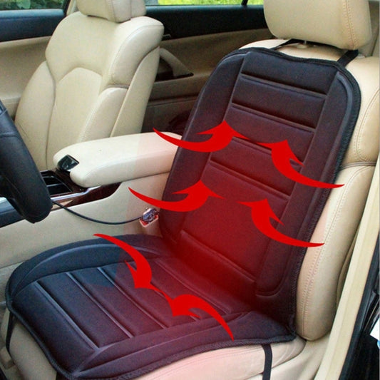 12V Winter Warmer Car Seat Electrical Heating Cushion Pad(Black) - Seat Accessories by buy2fix | Online Shopping UK | buy2fix