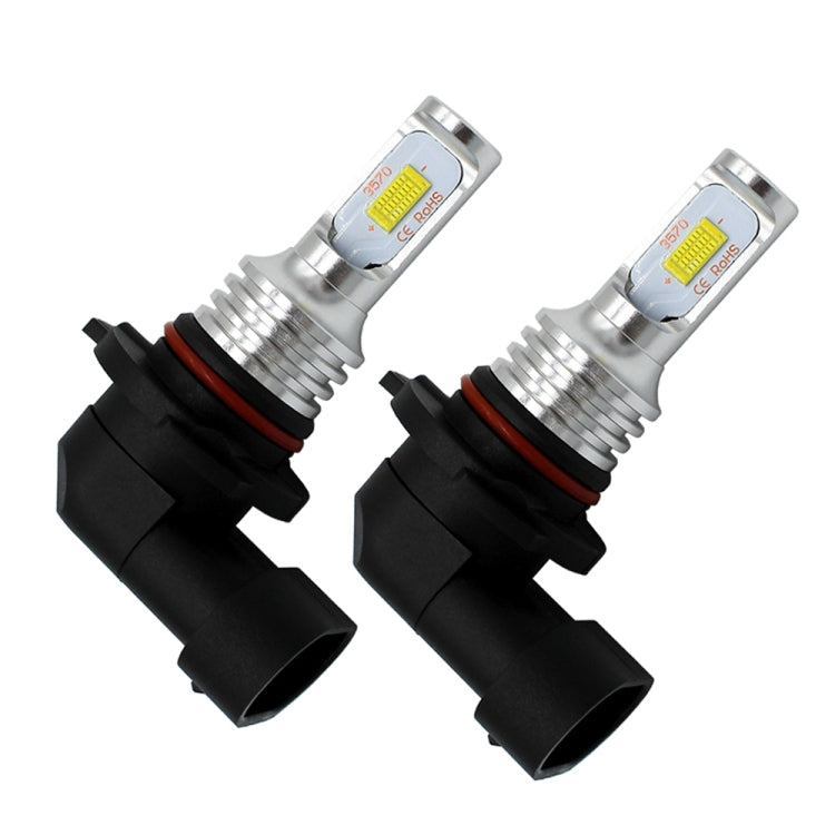 2 PCS 9006 HB4 72W 1000LM 6000-6500K Super Bright White Light Car Fog LED Bulbs, DC 12-24V (Ice Blue Light) - In Car by buy2fix | Online Shopping UK | buy2fix