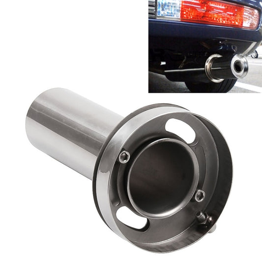 3.5 inch Universal Car 304 Stainless Steel Exhaust Pipe Muffler Unadjustable Tail Muffler Tip - In Car by buy2fix | Online Shopping UK | buy2fix