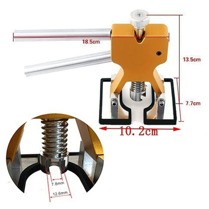 45 in 1 Auto Car Metal PDR Dent Lifter-Glue Puller Tab Hail Removal Paintless Car Dent Repair Tools Kit, with 20W Glue Gun, US Plug or EU Plug - In Car by buy2fix | Online Shopping UK | buy2fix