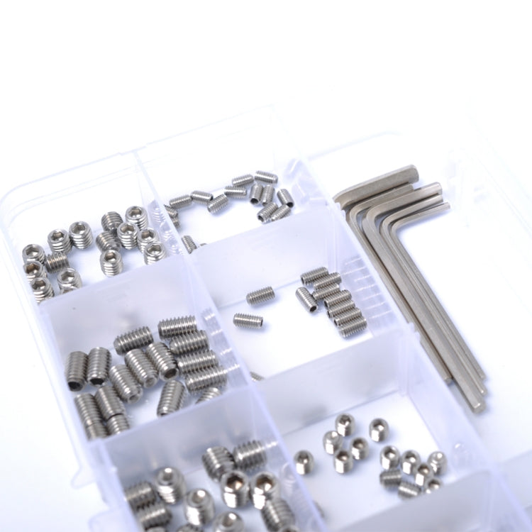 240 PCS Car 304 Stainless Steel Concave Head Hexagon Socket Screws Assortment Kit with Wrench - In Car by buy2fix | Online Shopping UK | buy2fix