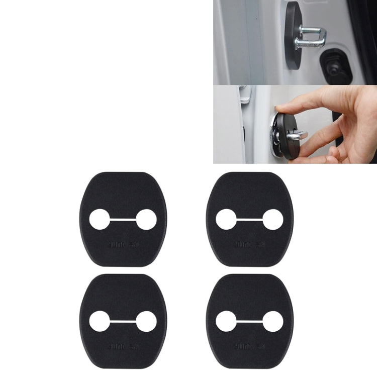 4 PCS Car Door Lock Buckle Decorated Rust Guard Protection Cover for X-TRAIL - In Car by buy2fix | Online Shopping UK | buy2fix