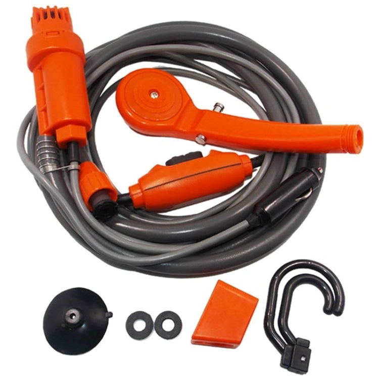 12V Portable Outdoor Car Electric Shower Sprinkler Washer (Orange) -  by buy2fix | Online Shopping UK | buy2fix