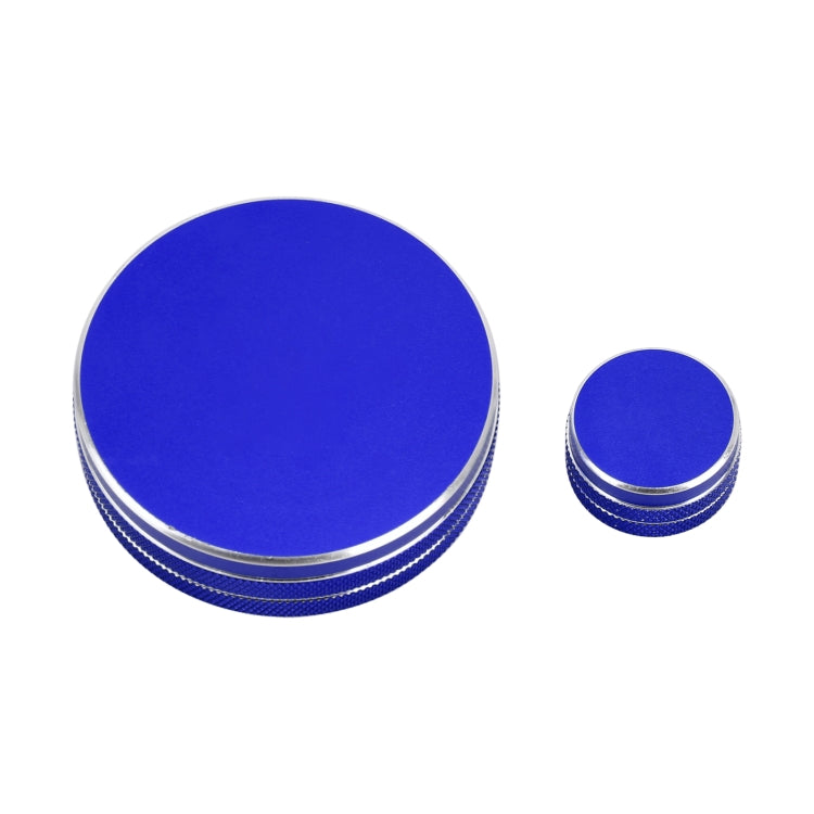 2 PCS Car Metal Central Control Knob Case for Cadillac (Blue) -  by buy2fix | Online Shopping UK | buy2fix