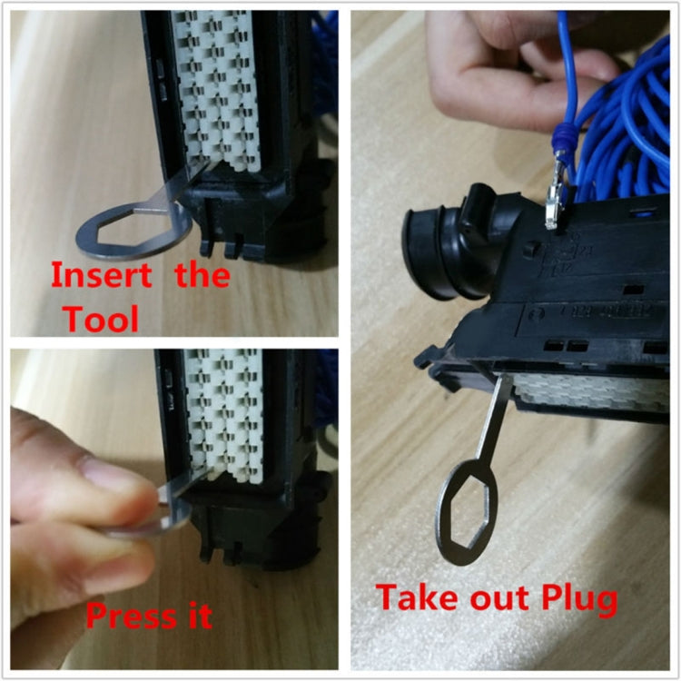 21 in 1 Car Plug Circuit Board Wire Harness Terminal Extraction Pick Connector Crimp Pin Back Needle Remove Tool - In Car by buy2fix | Online Shopping UK | buy2fix