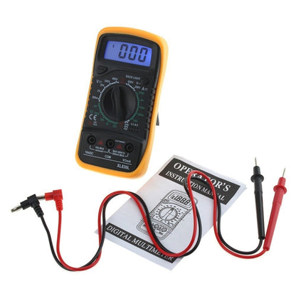 XL830L LCD Backlit Handheld Digital Multimeter -  by buy2fix | Online Shopping UK | buy2fix