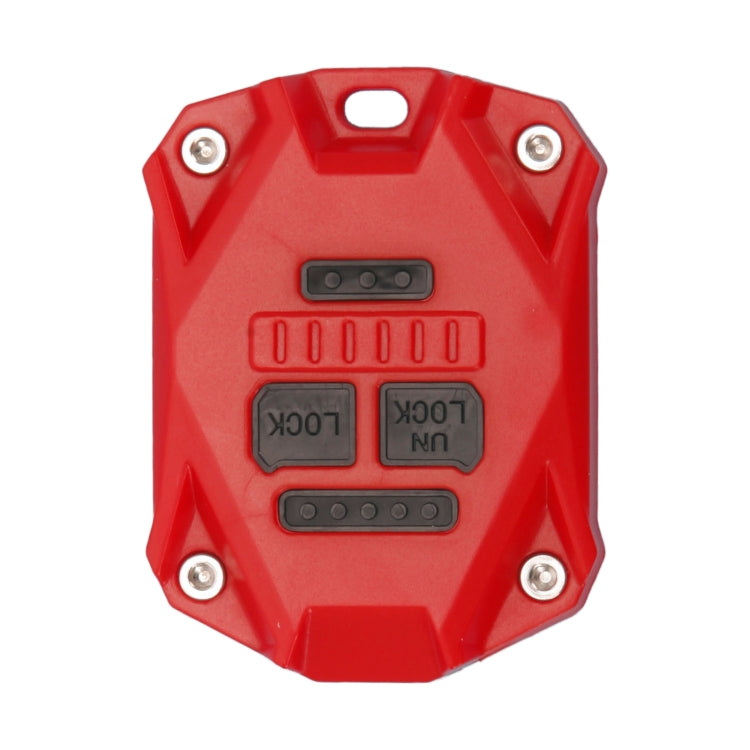 Car Key Protective Shell for Jeep Wrangler JK 2007-2017 (Red) - In Car by buy2fix | Online Shopping UK | buy2fix