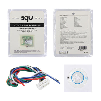 SQU OF80 Universal Car Emulator Signal Reset Immo / Tacho Programs Place ESL Diagnostic Seat Occupancy Sensor Tool - In Car by buy2fix | Online Shopping UK | buy2fix