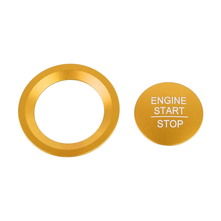 Car Engine Start Key Push Button Ring Trim Sticker for Honda(Gold) - In Car by buy2fix | Online Shopping UK | buy2fix