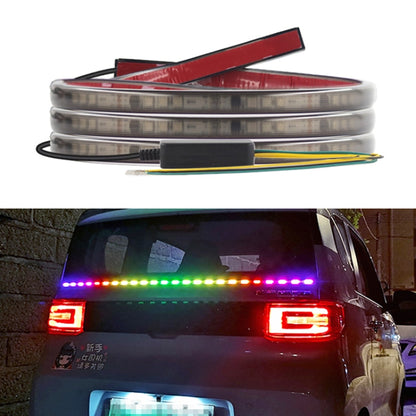 S12-120CM 120cm DC12V-24V Car Rear LED RGB Daytime Running Lights Strip Colorful Lamp - In Car by buy2fix | Online Shopping UK | buy2fix