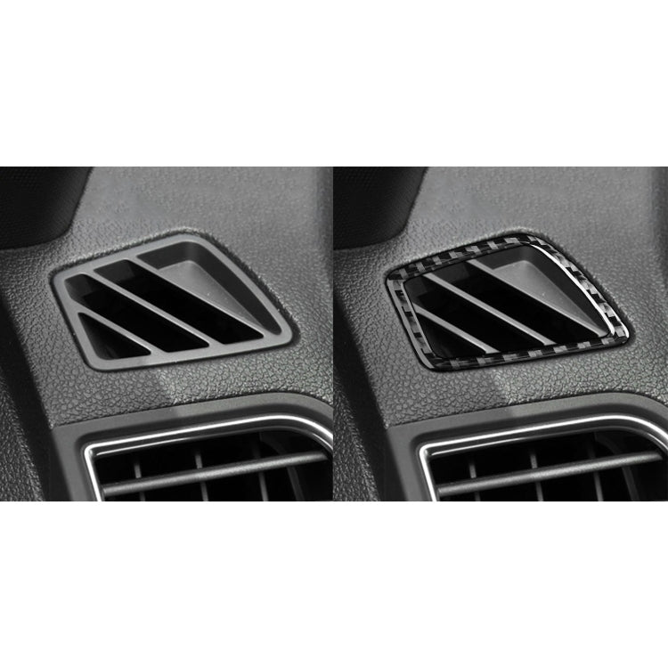 Car Carbon Fiber Dashboard Air Outlet Decorative Sticker for Ford Explorer 2013-2019, Left Drive - In Car by buy2fix | Online Shopping UK | buy2fix