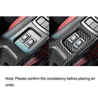 2 in 1 Car Carbon Fiber Central Armrest Panel Set B Decorative Sticker for Subaru BRZ / Toyota 86 2017-2019, Right Drive -  by buy2fix | Online Shopping UK | buy2fix