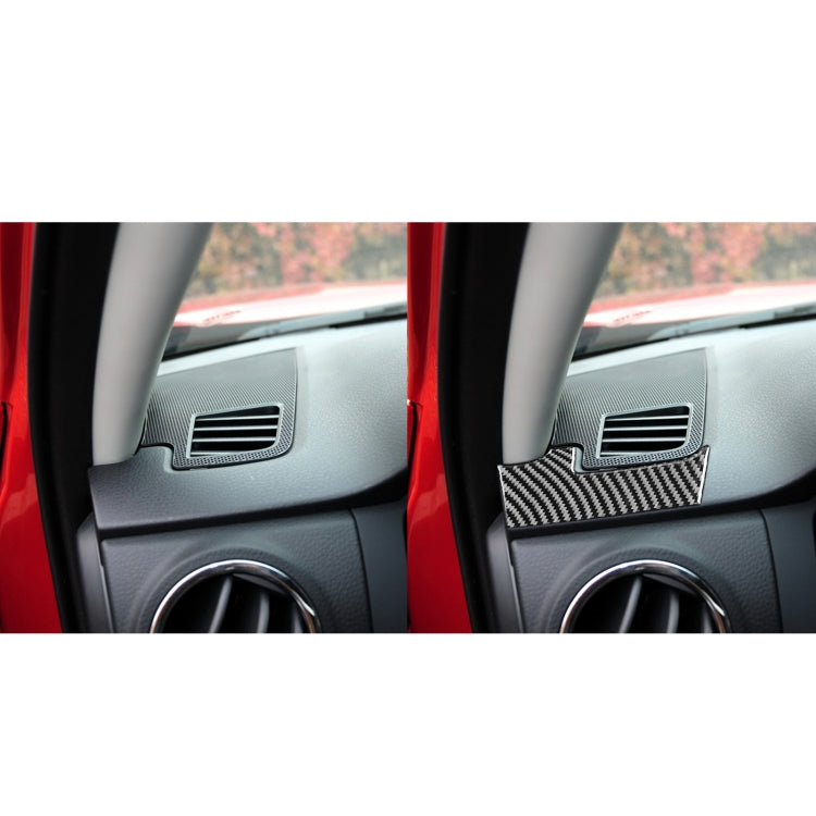 2 PCS / Set Carbon Fiber Car Dashboard Air Outlet Decorative Sticker for Toyota Tundra 2014-2018, Left Driving - In Car by buy2fix | Online Shopping UK | buy2fix