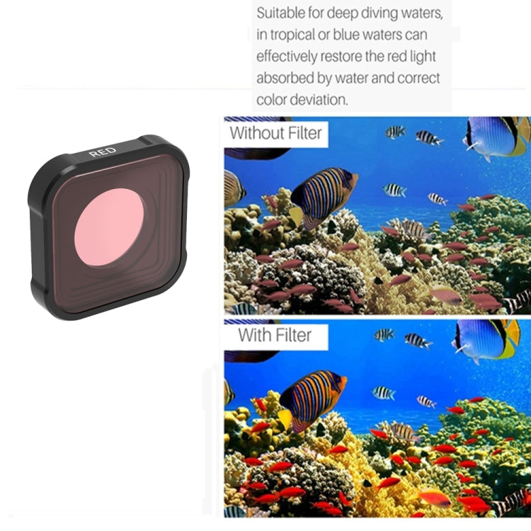 JSR KB Series STAR+MCUV+NIGHT+Diving Red+Diving Pink+ND8+ND16+ND32 Lens Filter for GoPro HERO10 Black / HERO9 Black - DJI & GoPro Accessories by JSR | Online Shopping UK | buy2fix