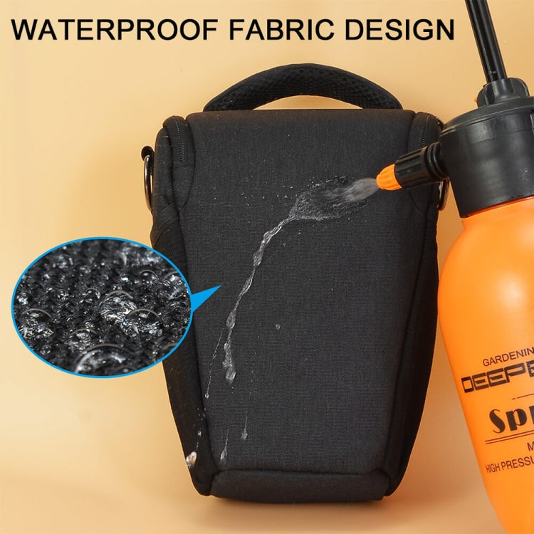 CADEN D1 Waterproof Crossbody Shoulder SLR Camera Bag, Size: 19 x 13x 21cm (Black) - Camera Accessories by CADeN | Online Shopping UK | buy2fix