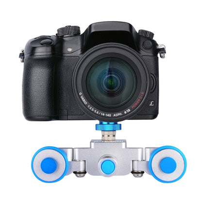 YELANGU L3 Camera Wheels Autodolly Electric Track Slider Car, Load: 6kg (Blue) - Camera Dolly by YELANGU | Online Shopping UK | buy2fix