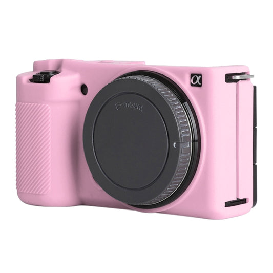 For Sony ZV-E10 Soft Silicone Protective Case (Pink) - Camera Accessories by buy2fix | Online Shopping UK | buy2fix