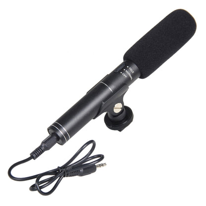 YELANGU YLG1401A Double Back Pole Professional Condenser Shotgun Microphone for DSLR & DV Camcorder(Black) - Camera Microphone by YELANGU | Online Shopping UK | buy2fix