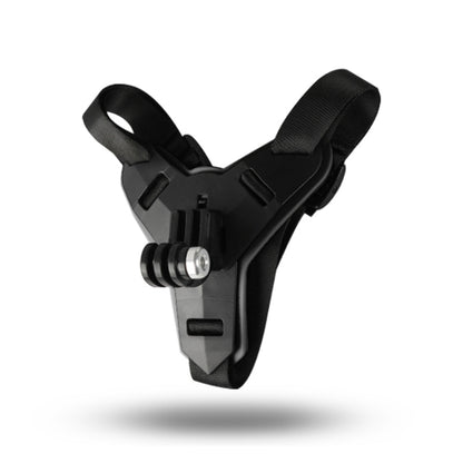 Helmet Belt Mount for GoPro Hero11 Black / HERO10 Black /9 Black /8 Black /7 /6 /5 /5 Session /4 Session /4 /3+ /3 /2 /1, DJI Osmo Action and Other Action Cameras(Black) - DJI & GoPro Accessories by buy2fix | Online Shopping UK | buy2fix