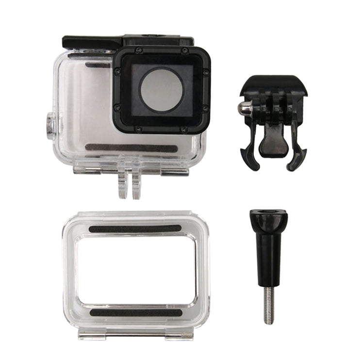 For GoPro HERO6 /5 Waterproof Housing Protective Case + Hollow Back Cover with Buckle Basic Mount & Screw - DJI & GoPro Accessories by buy2fix | Online Shopping UK | buy2fix