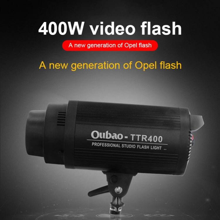 TRIOPO Oubao TTR400W Studio Flash with E27 150W Light Bulb - Camera Accessories by TRIOPO | Online Shopping UK | buy2fix