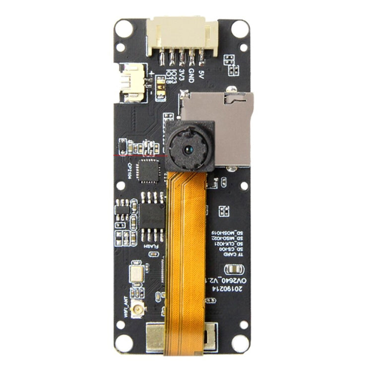 TTGO T-Camera Plus Lens ESP32-DOWDQ6 8MB SPRAM Camera Module OV2640 1.3 inch Display Rear Camera, Wiring Extended Version - Module by TTGO | Online Shopping UK | buy2fix