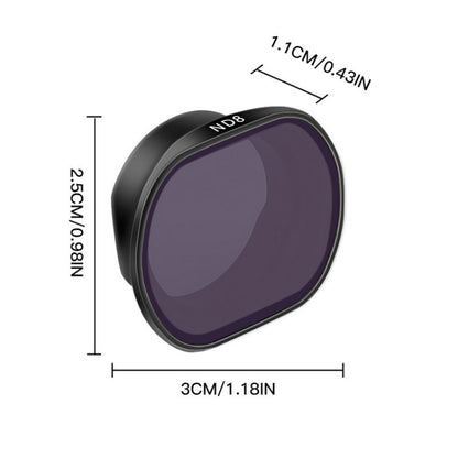 RCSTQ 5 in 1 ND4+ND8+ND16+ND32+CPL Drone Lens Filter for DJI FPV - Lens Accessories by RCSTQ | Online Shopping UK | buy2fix