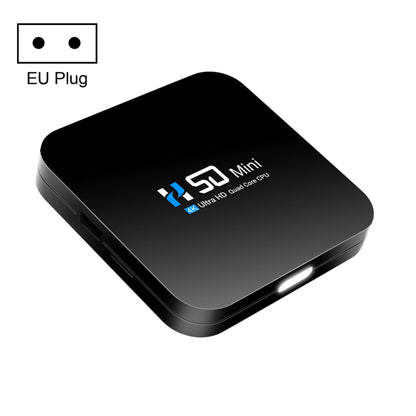 H50 Mini 4K Smart Network TV Box, Android 10.0, RK3318 Quad Core, 2GB+16GB, EU Plug - Consumer Electronics by buy2fix | Online Shopping UK | buy2fix