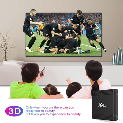 X96 Air 8K Smart TV BOX Android 9.0 Media Player with Remote Control, Quad-core Amlogic S905X3, RAM: 2GB, ROM: 16GB, Dual Band WiFi, AU Plug - Consumer Electronics by buy2fix | Online Shopping UK | buy2fix