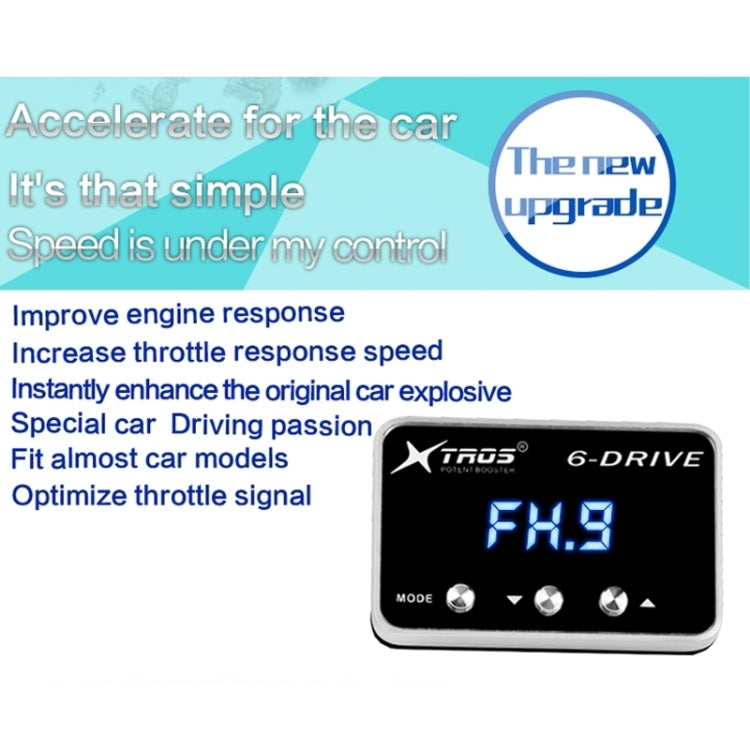 For Chevrolet Orlando 2011-2018 TROS TS-6Drive Potent Booster Electronic Throttle Controller -  by TROS | Online Shopping UK | buy2fix