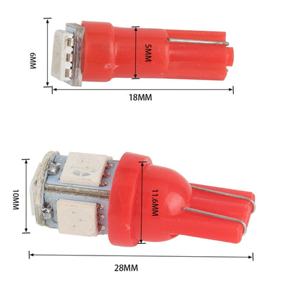 70 PCS T5 / T10 Car Modification LED Indicator Light with T5 / T10 Lamp Holder - In Car by buy2fix | Online Shopping UK | buy2fix