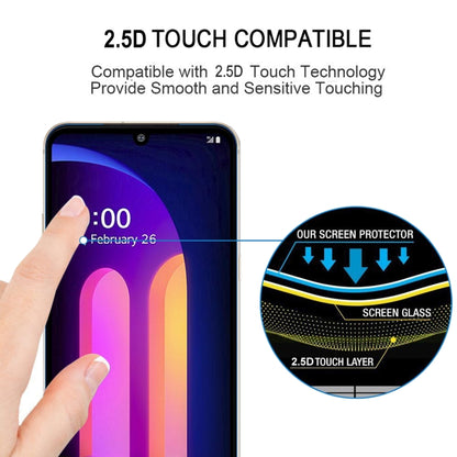 For LG V60 ThinQ 5G Full Glue Full Screen Tempered Glass Film - LG Tempered Glass by buy2fix | Online Shopping UK | buy2fix