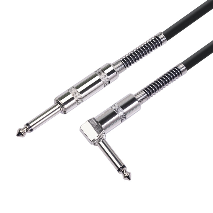 TC048SL 6.35mm Plug Straight to Elbow Electric Guitar Audio Cable, Cable Length:3m - Consumer Electronics by buy2fix | Online Shopping UK | buy2fix