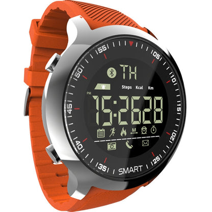 Lokmat MK18 1.1 inch Circle Screen IP68 Waterproof Smart Watch, Support Information Reminder / Remote Camera / Walking Motion Monitor(Orange) - Smart Watches by Lokmat | Online Shopping UK | buy2fix