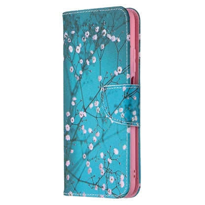 For Xiaomi Poco M3 Colored Drawing Pattern Horizontal Flip Leather Case with Holder & Card Slots & Wallet(Plum Blossom) - Xiaomi Accessories by buy2fix | Online Shopping UK | buy2fix