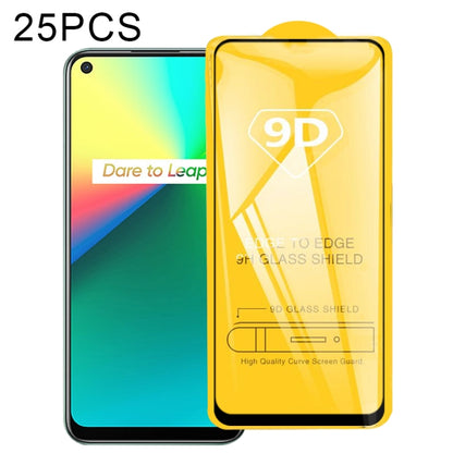 For OPPO Realme 7i 25 PCS 9D Full Glue Full Screen Tempered Glass Film - Realme Tempered Glass by imak | Online Shopping UK | buy2fix