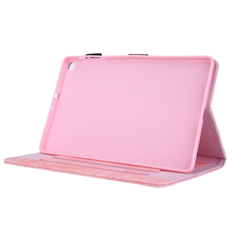 For Galaxy Tab A 8.0 & S Pen (2019) Business Style Horizontal Flip Leather Case, with Holder & Card Slot & Photo Frame & Sleep / Wake-up Function(Pink) - Tab A 8.0 & S Pen (2019) P200/P205 by buy2fix | Online Shopping UK | buy2fix