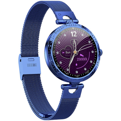 AK22 1.09 inch IPS Screen IP67 Waterproof Smart Watch, Support Sleep Monitoring / Blood Oxygen Monitoring / Heart Rate Monitoring(Blue) - Smart Wear by buy2fix | Online Shopping UK | buy2fix