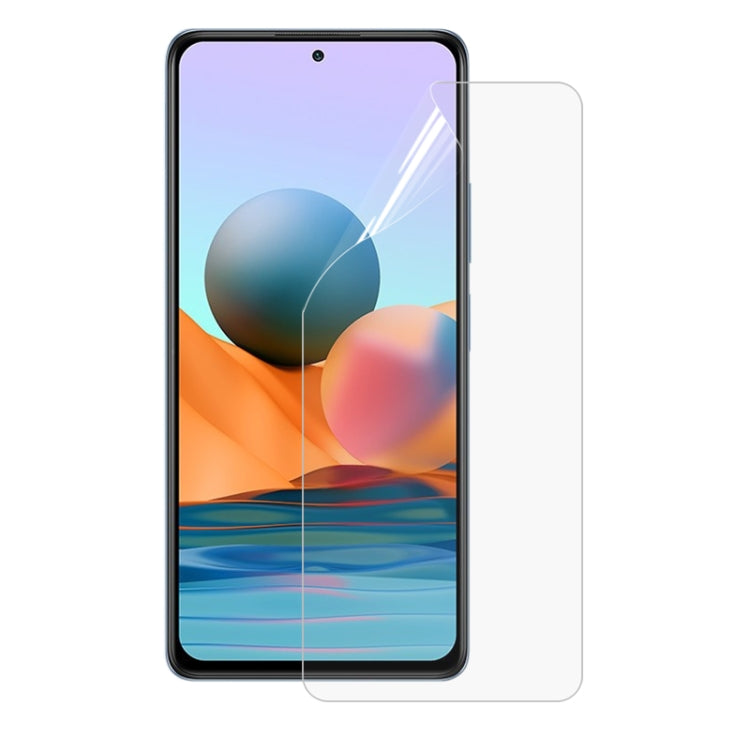 For Xiaomi Redmi Note 10 Pro / 10 Pro Max Full Screen Protector Explosion-proof Hydrogel Film - Mobile Accessories by buy2fix | Online Shopping UK | buy2fix