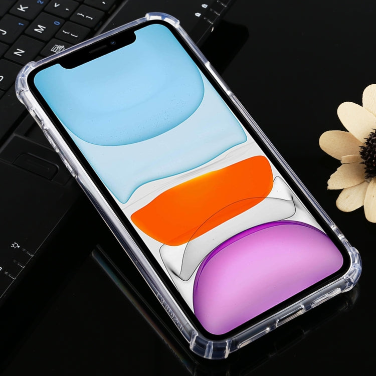 For iPhone 11 Pro MERCURY GOOSPERY For iPhone 11 Four-Corner Shockproof Full Coverage Soft Case(Transparent) - iPhone 11 Pro Cases by GOOSPERY | Online Shopping UK | buy2fix