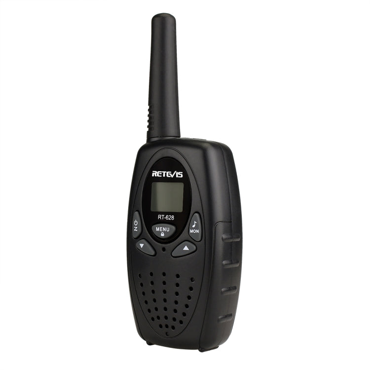 1 Pair RETEVIS RT628 0.5W EU Frequency 446MHz 8CHS Handheld Children Walkie Talkie(Black) - Consumer Electronics by RETEVIS | Online Shopping UK | buy2fix