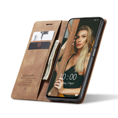 For Xiaomi Redmi Note 10 Pro 4G / Note 10 Pro Max CaseMe 013 Multifunctional Horizontal Flip Leather Case with Holder & Card Slot & Wallet(Brown) - Note 10 Pro Cases by CaseMe | Online Shopping UK | buy2fix