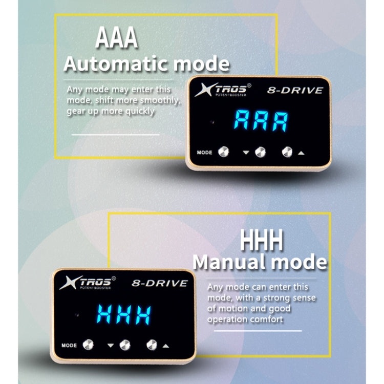 For Proton Inspira TROS 8-Drive Potent Booster Electronic Throttle Controller Speed Booster - In Car by TROS | Online Shopping UK | buy2fix