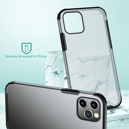 For iPhone 11 Pro Shockproof Ultra-thin Frosted TPU + PC Protective Case (Black) - iPhone 11 Pro Cases by WK | Online Shopping UK | buy2fix