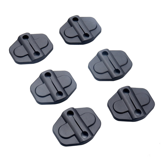 A5565 6 PCS Car Door Lock Cover for Jeep Wrangler JL JLU 2018-2019 - In Car by buy2fix | Online Shopping UK | buy2fix