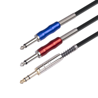 BLS0201-30 Stereo 6.35mm Male to Dual Mono 6.35mm Audio Cable, Length:3m - Consumer Electronics by buy2fix | Online Shopping UK | buy2fix