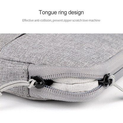 ND01DS Polyester Notebook Laptop Liner Bag with Small Bag, Size:14.1-15.4 inch(Hemp Grey) - 15 inch by buy2fix | Online Shopping UK | buy2fix