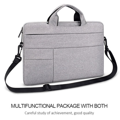 ND05SDJ Oxford Cloth + Nylon Laptop Portable Shoulder Bag, Size:13.3 inch(Deep Space Gray) - 13.3 inch by buy2fix | Online Shopping UK | buy2fix